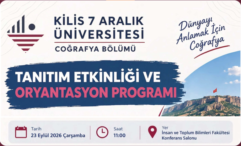 Bölüm Oryantasyon Programımız Düzenlendi